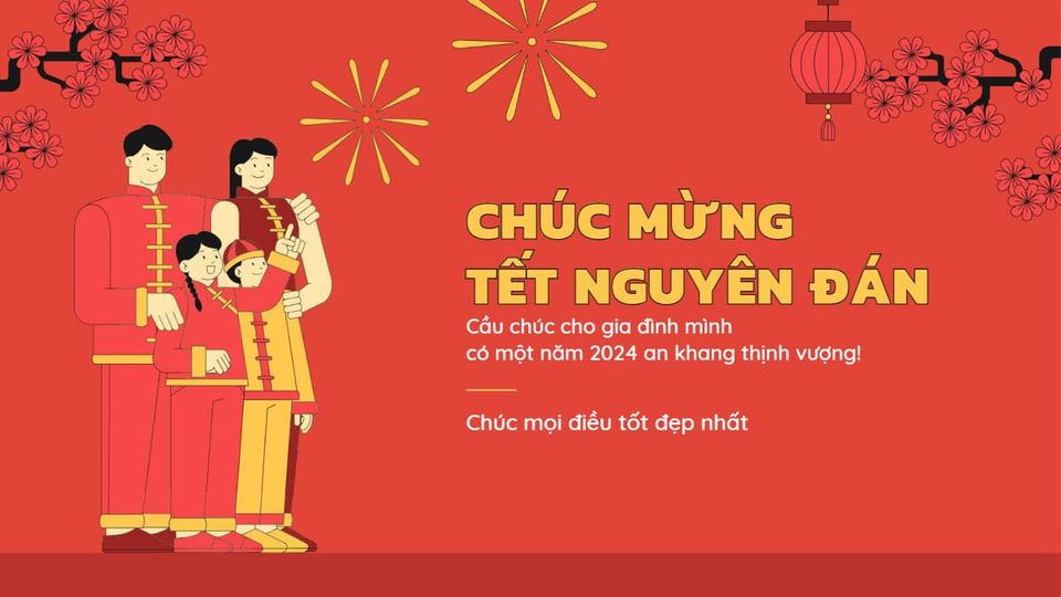 Thiệp chúc Tết ông bà, cha mẹ tết đoàn viên