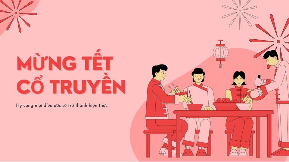 Thiệp chúc Tết ông bà, cha mẹ chúc mừng tết cổ truyền