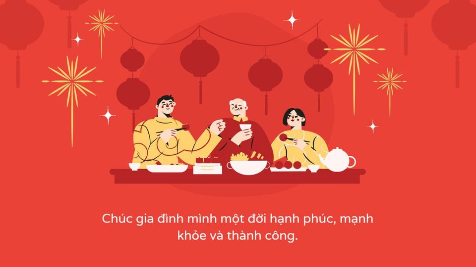 Mẫu Thiệp chúc Tết ông bà, cha mẹ