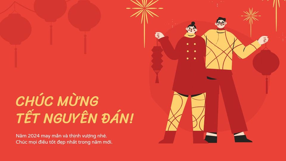Thiệp chúc Tết vợ, người yêu mừnh tết nguyên đán