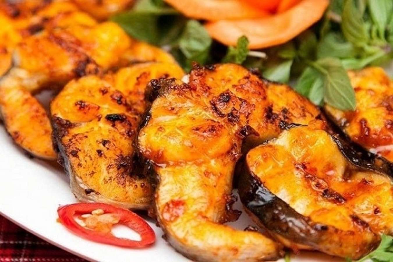Thác 5 tầng Đắk Nông - Vườn địa đàng giữa núi rừng Tây Nguyên thác 5 tầng Cá lăng nướng than