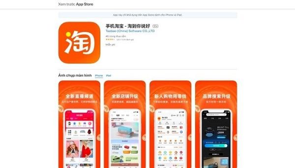 Cách tải và sử dụng app Taobao tiếng Việt đơn giản và nhanh chóng nhất app Taobao
