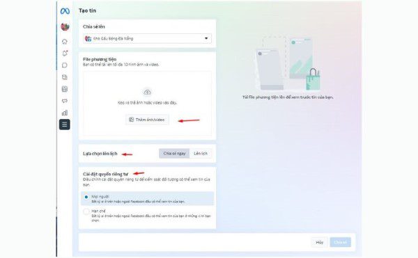 Hướng dẫn cách chèn link vào story trên Facebook đơn giản story Hướng dẫn cách chèn link vào story trên Facebook đơn giản story