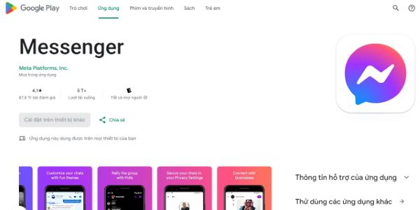 Mẹo tắt thông báo cộng đồng trên Messenger Messenger