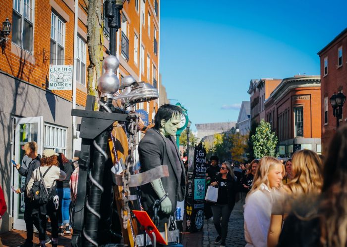 Salem được xem như “thủ đô Halloween” của Mỹ