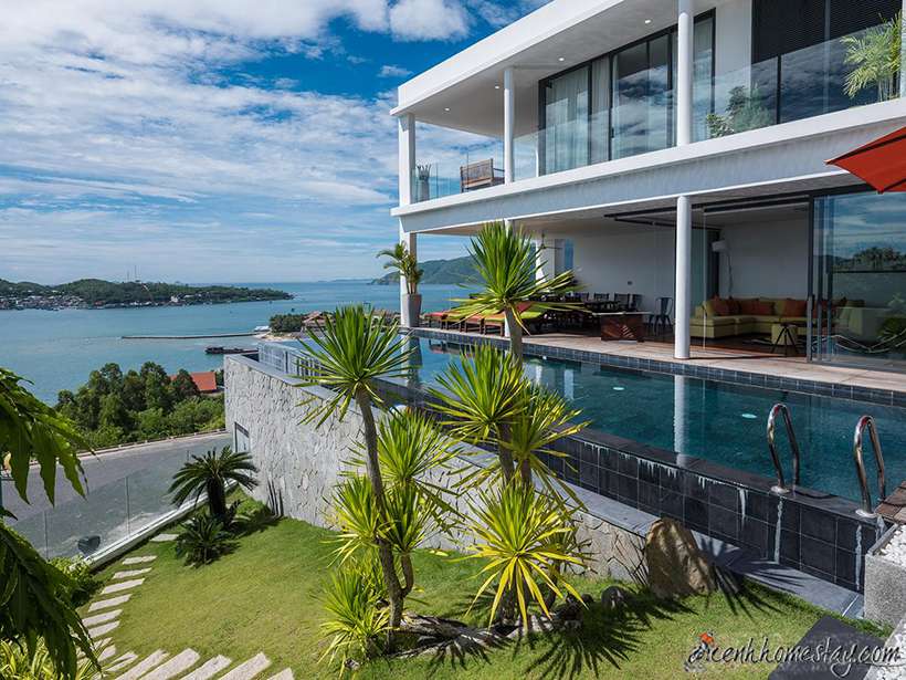 52 Biệt thự villa Nha Trang giá rẻ đẹp view biển có hồ bơi cho thuê nguyên căn