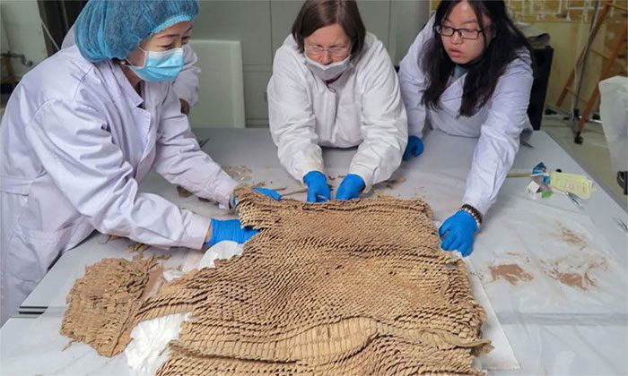 Áo giáp "vảy cá" của Trung Quốc