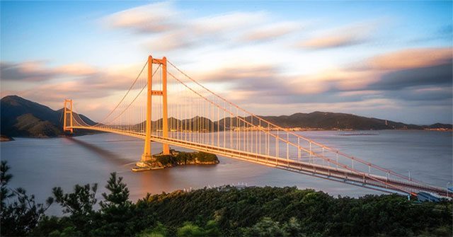 Top 6 cây cầu treo dài nhất thế giới