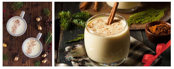 Cocktail trứng eggnog
