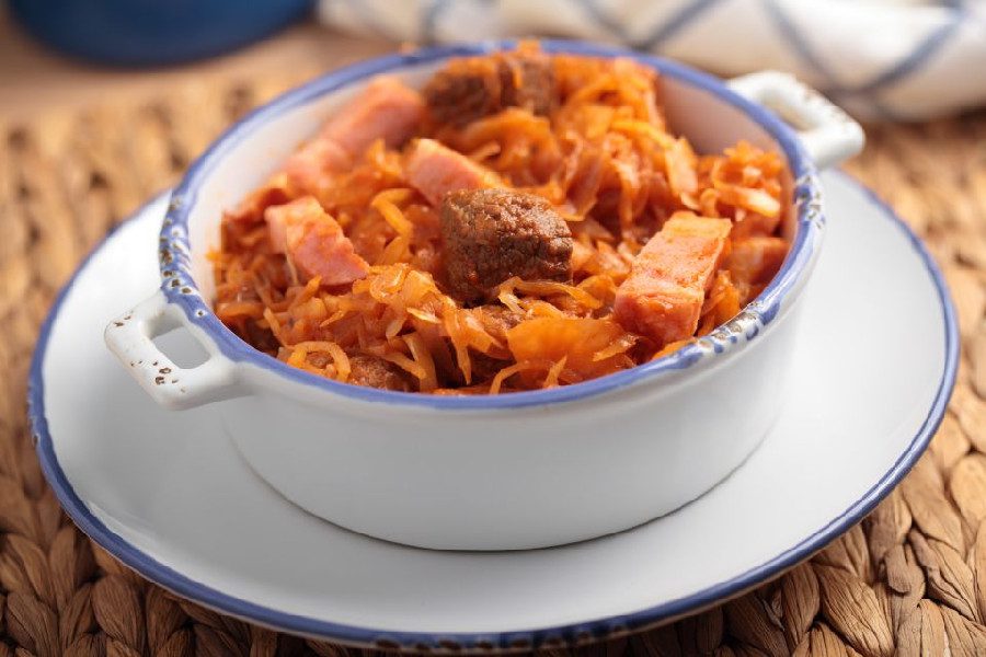 Bigos là món ăn đặc trưng của người Ba Lan được dùng vào ngày 25.