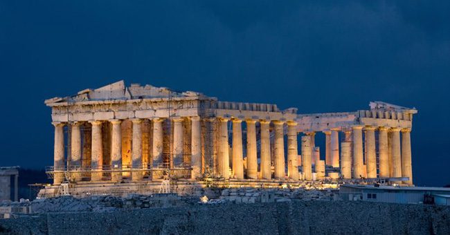 Thành cổ Acropolis tại Athens - Hy Lạp