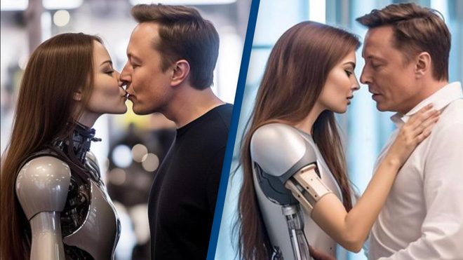 Những hình ảnh này còn được lan truyền với tin đồn về sản phẩm "vợ robot" sắp được ra mắt.
