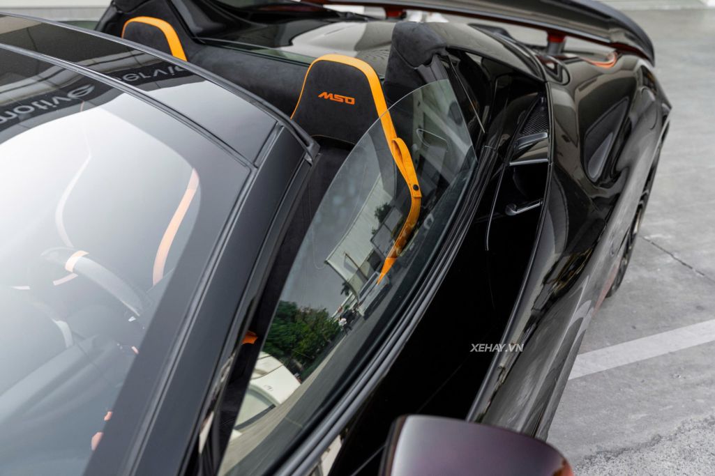 Cận cảnh McLaren 750S Spider Orange Coriolis: Phiên bản cá nhân hóa cực chất giá 29,4 tỷ đồng