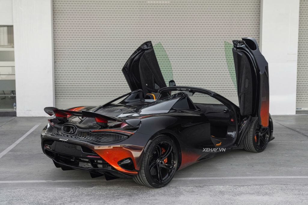 Cận cảnh McLaren 750S Spider Orange Coriolis: Phiên bản cá nhân hóa cực chất giá 29,4 tỷ đồng