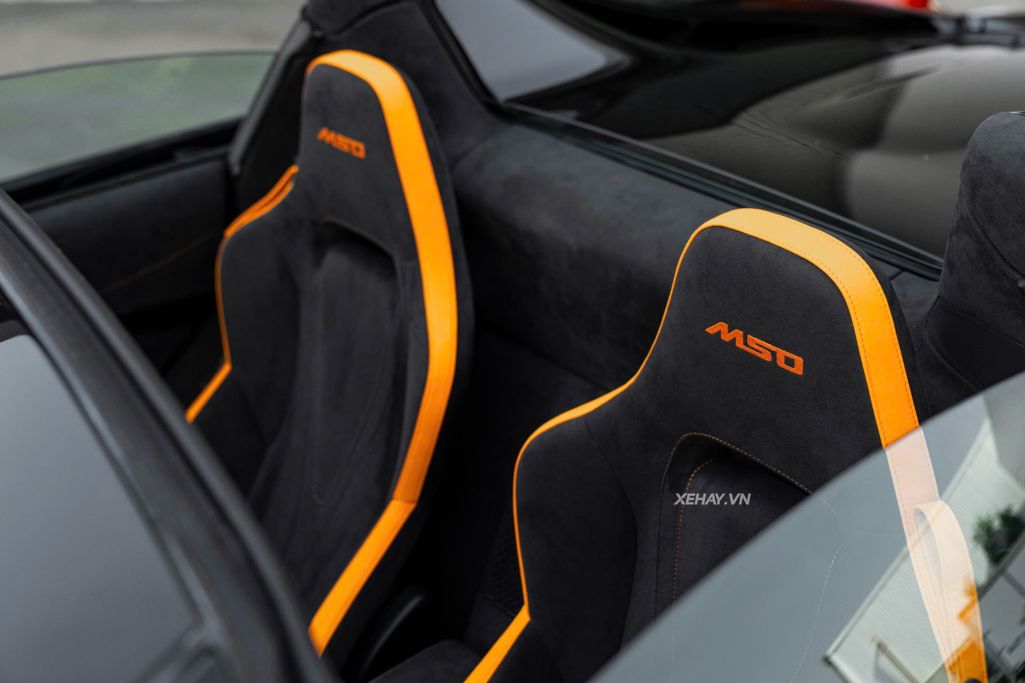 Cận cảnh McLaren 750S Spider Orange Coriolis: Phiên bản cá nhân hóa cực chất giá 29,4 tỷ đồng