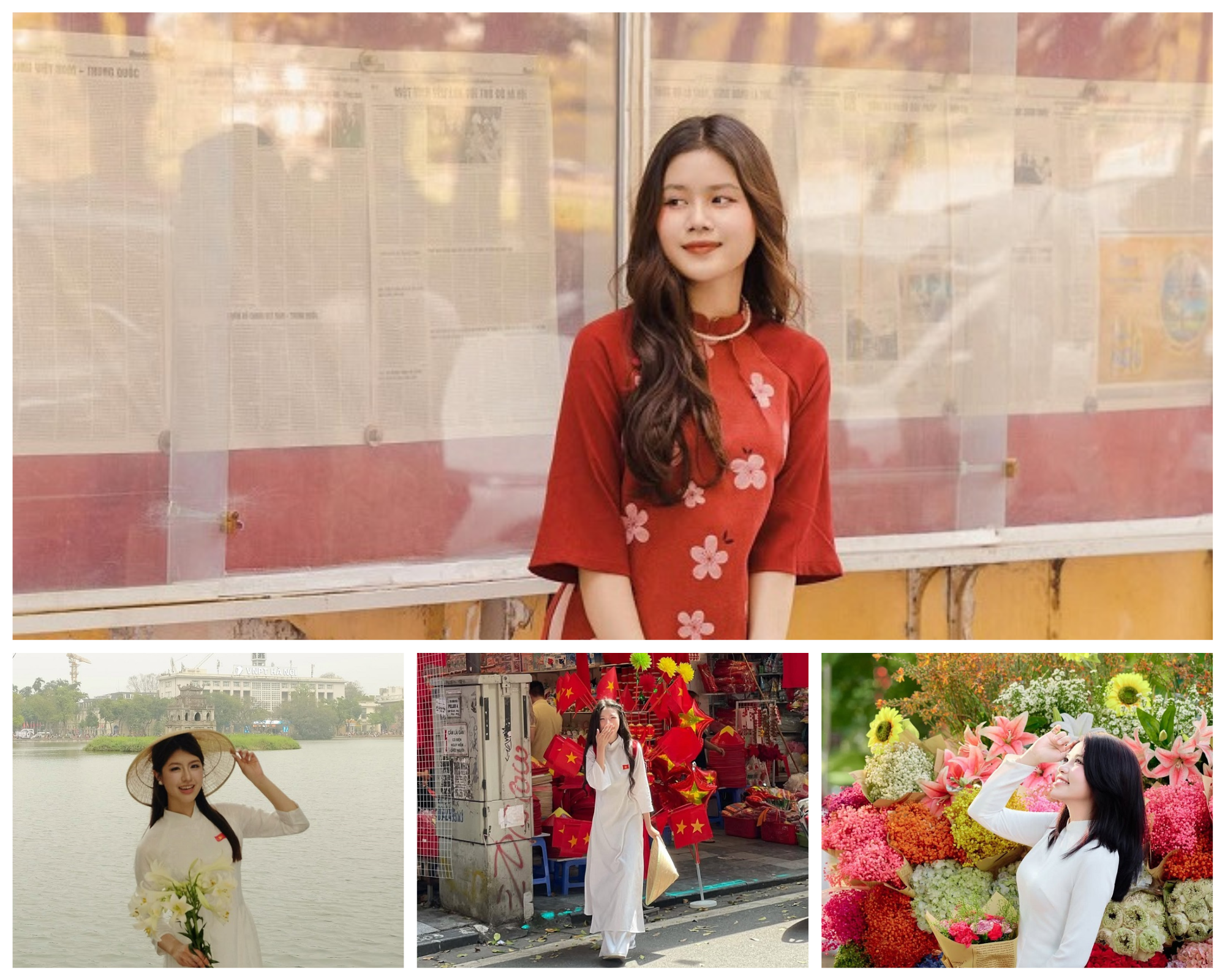 Bỏ túi những địa điểm chụp áo dài Tết đẹp ở Hà Nội được yêu thích nhất