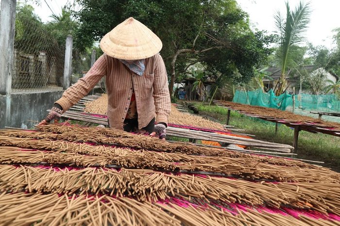 Làng hương Quán Hương Quảng Nam cách trung tâm thành phố không xa