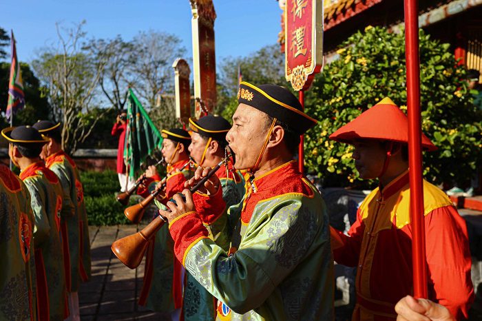 Lễ hội Tết ở Huế diễn ra trong không khí trang nghiêm