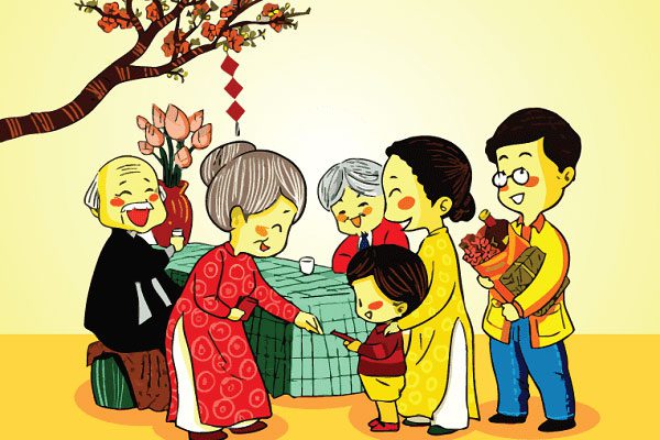 Ý nghĩa chính của việc lì xì không nằm ở số tiền mừng tuổi mà quan trọng là lộc đầu năm.