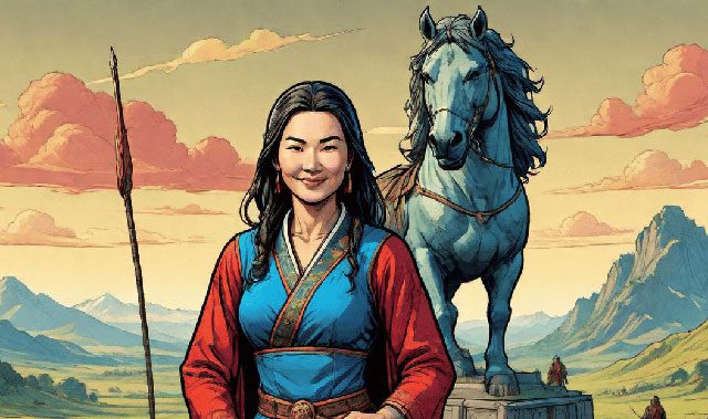 phu-nu-mong-co-2 Thành Cát Tư Hãn có những tiêu chuẩn lựa chọn thê thiếp khá khác biệt.