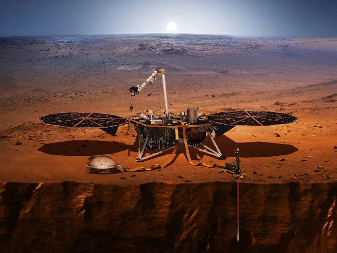 robot-insight Chiến binh InSight của NASA