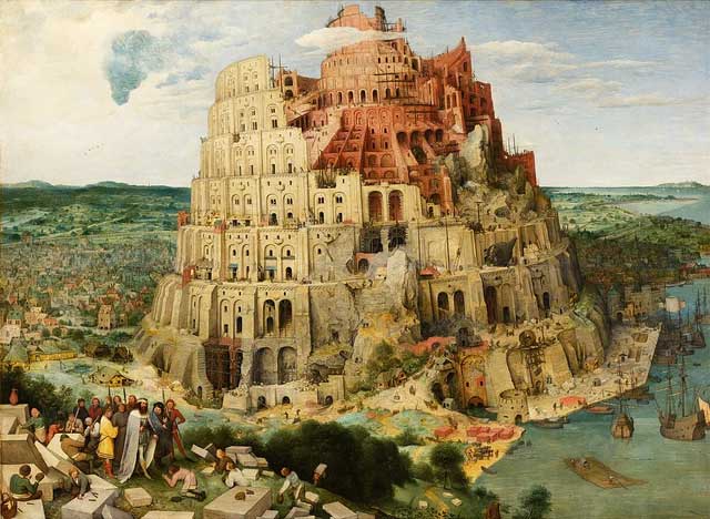 than-thoai-1 Tháp Babel - nơi mà ngôn ngữ của loài người bị phân chia.