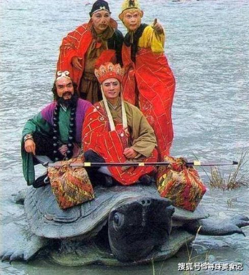 Thầy trò Đường Tăng qua sông