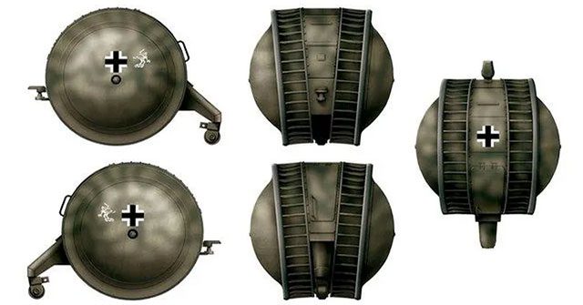 Kugelpanzer: Cỗ xe tăng có hình thù kỳ dị nhất trong lịch sử nhân loại!