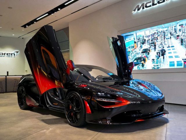 Siêu phẩm McLaren 750S Spider MSO Orange Coriolis độc bản giá 29,4 tỷ đồng "nam tiến"