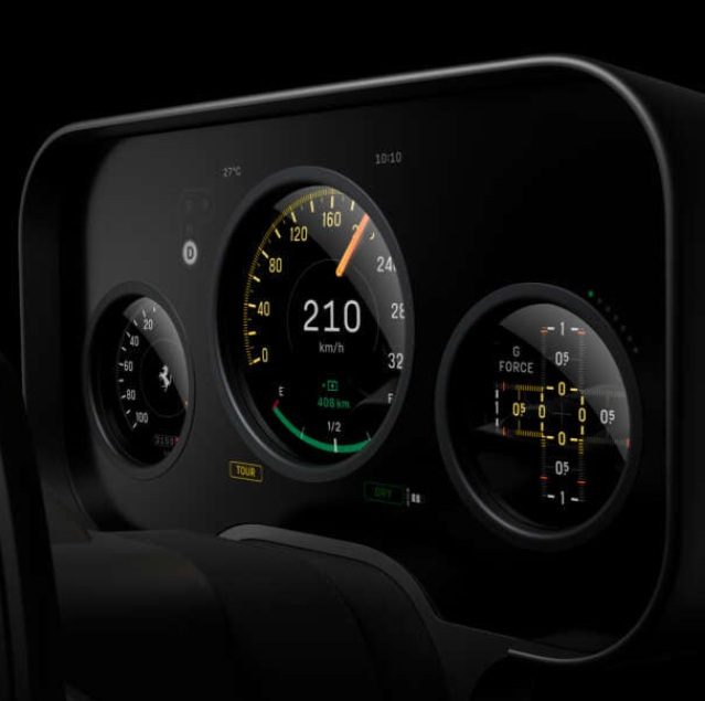 Ferrari Luce lộ diện nội thất viễn tưởng: Cuộc lột xác đầy mê hoặc từ cái bắt tay với "phù thủy" Apple