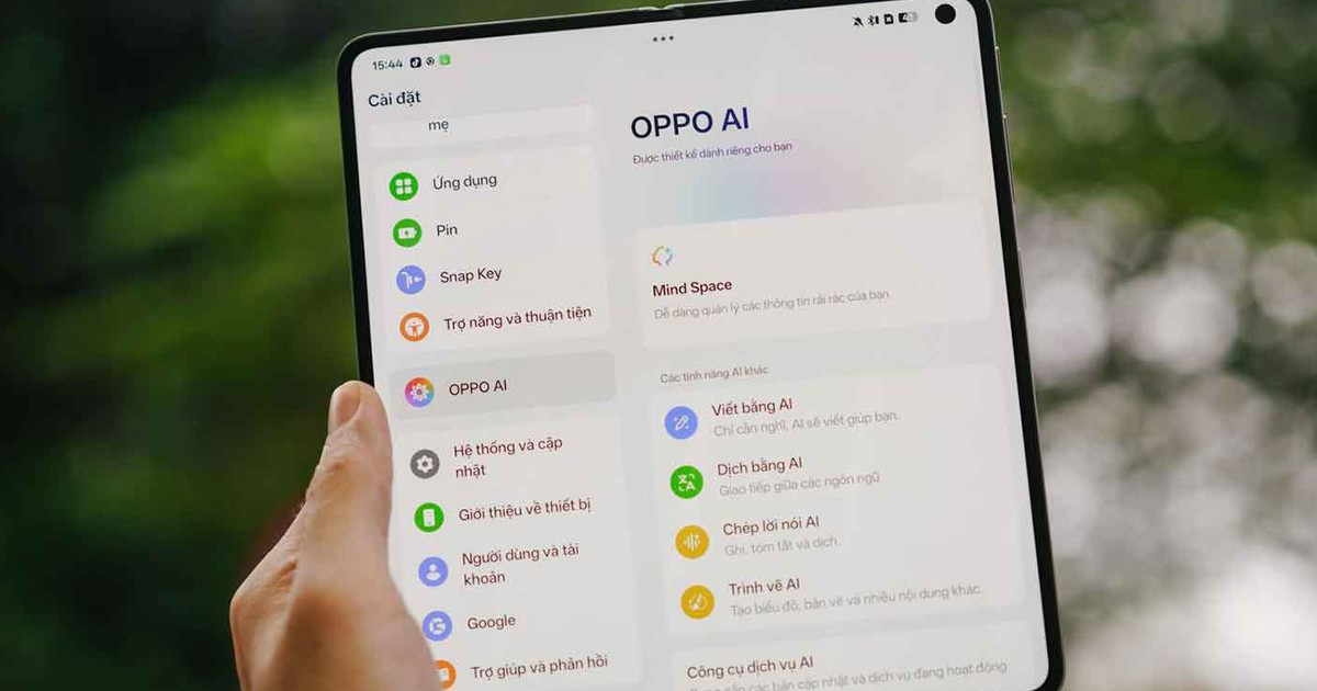 Nâng cấp năng suất với OPPO Find N6: AI không để thử, mà để dùng mỗi ngày