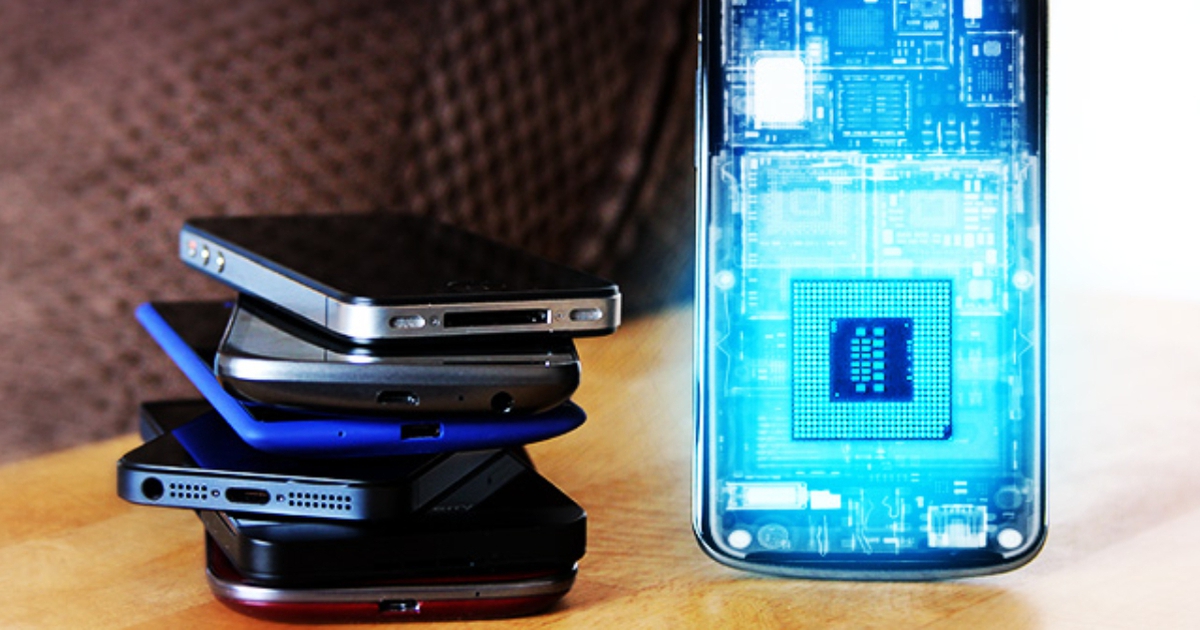 Smartphone mới có thể dùng chip nhớ tân trang