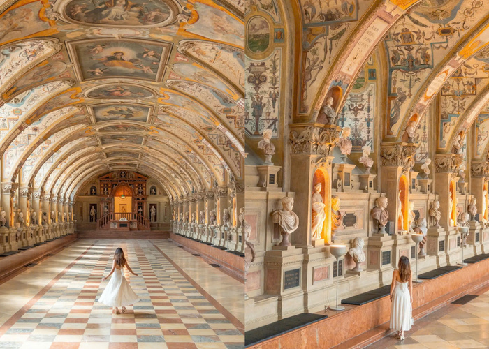 Cung điện Residenz Đức: ‘Bảo tàng sống’ tái hiện dấu ấn hoàng gia Bavaria