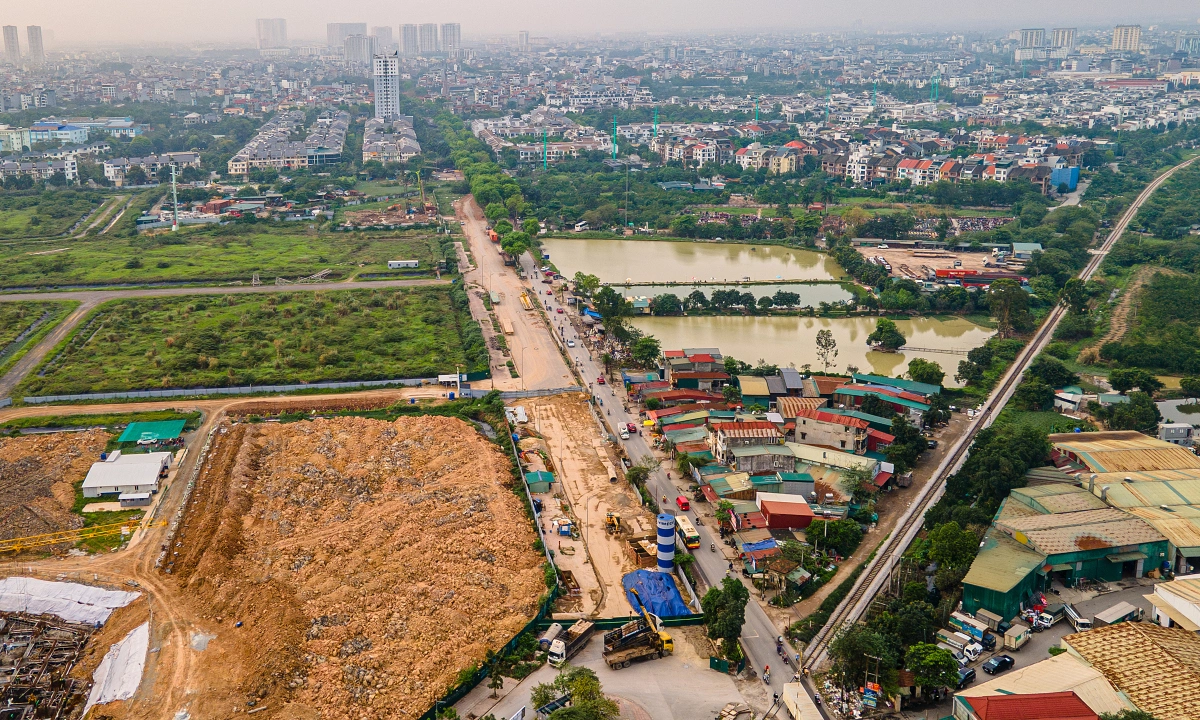 Hiện trạng 5 km đường 70 chờ hoàn thành trong năm
