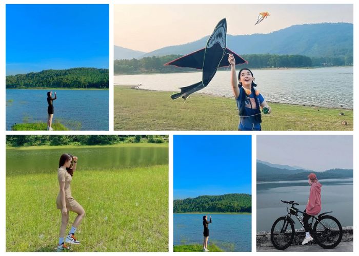 Hồ Yên Trung Quảng Ninh – Bức tranh trữ tình lên hình bao chill