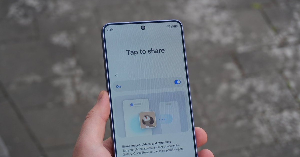 Samsung mang tính năng chia sẻ dữ liệu 'chạm là xong' lên One UI 9