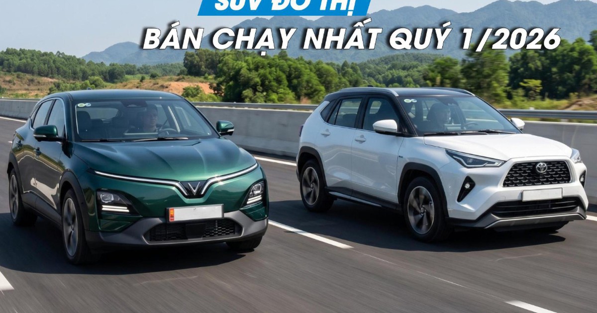 Ô tô gầm cao cỡ nhỏ nào bán nhiều nhất Việt Nam quý 1/2026?