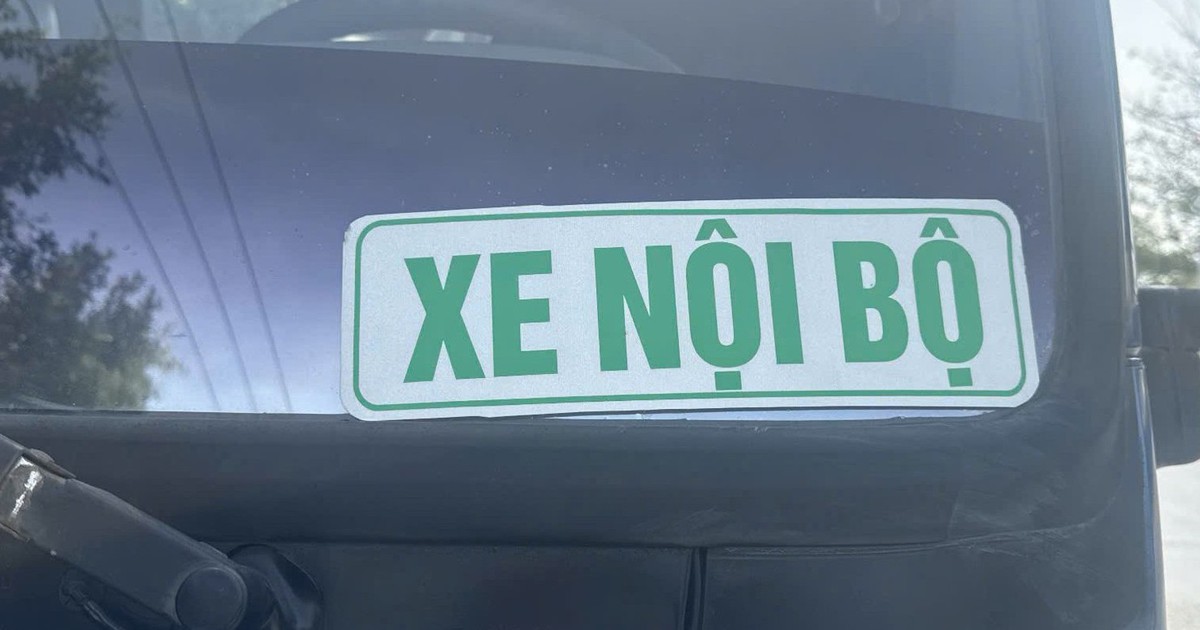 Siết chặt quy định về phương tiện vận tải dán nhãn 'xe nội bộ'