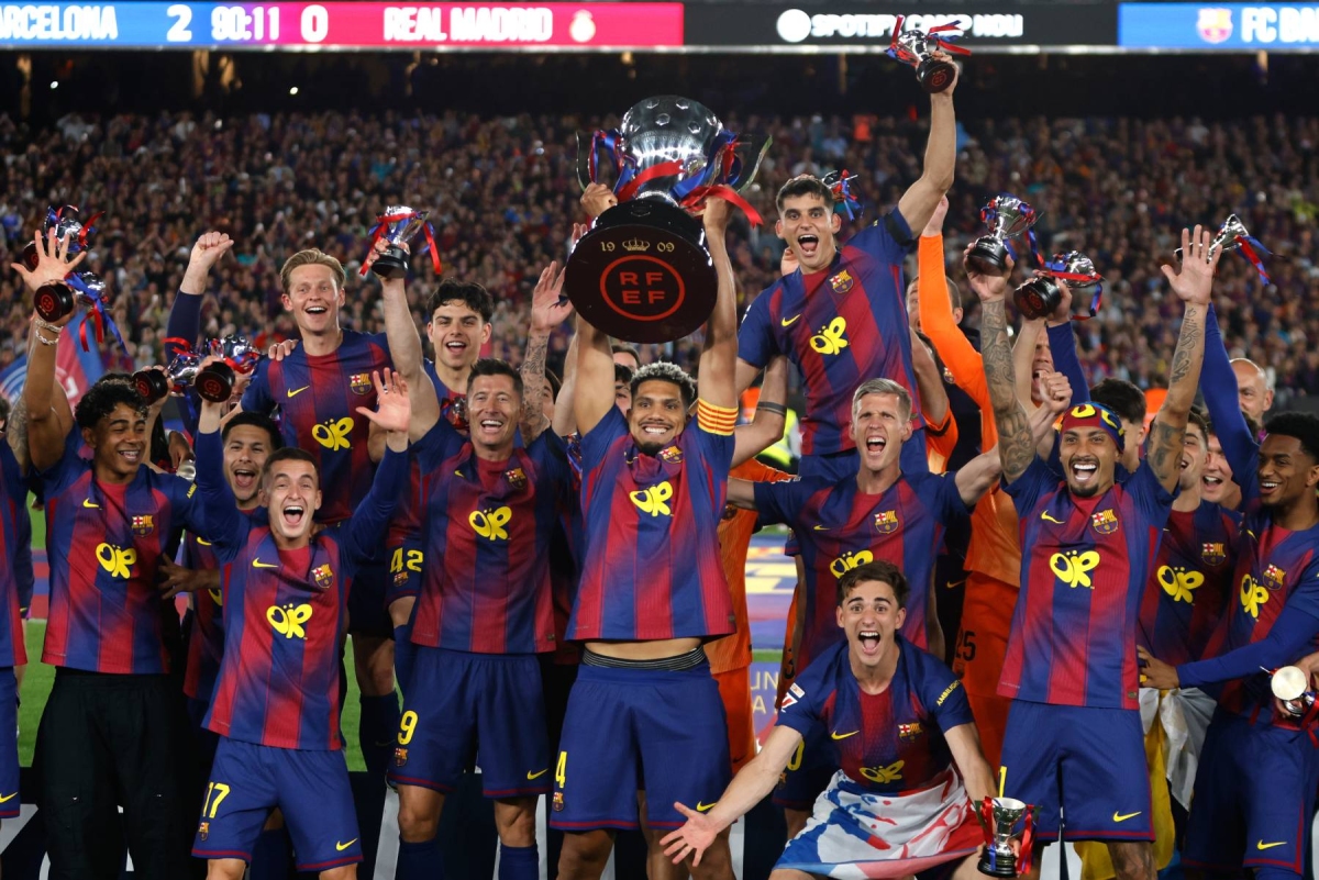 Chức vô địch của Barca ở La Liga ấn tượng thế nào