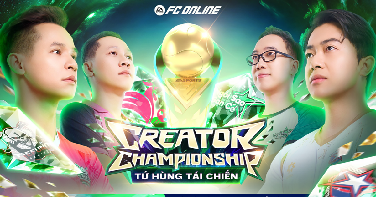 All Stars SG FC, Refund, SBTC, Ngôi Sao Sân Cỏ tái xuất tại FC Online Creator Championship