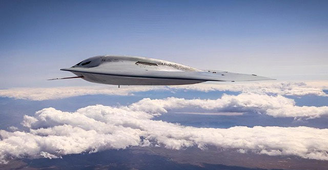 Không quân Mỹ công bố những bức ảnh chính thức đầu tiên về "siêu máy bay tàng hình" B-21!