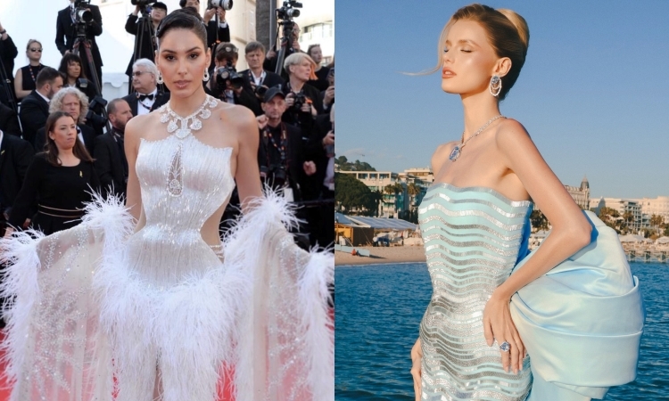 Loạt đầm của nhà mốt Việt trên thảm đỏ Cannes
