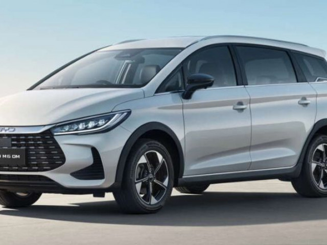 BYD M6 có thêm bản PHEV: Thiết kế lai SUV, tiêu thụ nhiên liệu chỉ 65km/lít
