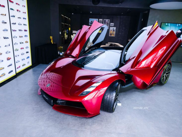 Chi tiết Lotus Evija: Siêu xe điện mạnh hơn 2.000 mã lực vừa ra mắt tại Việt Nam