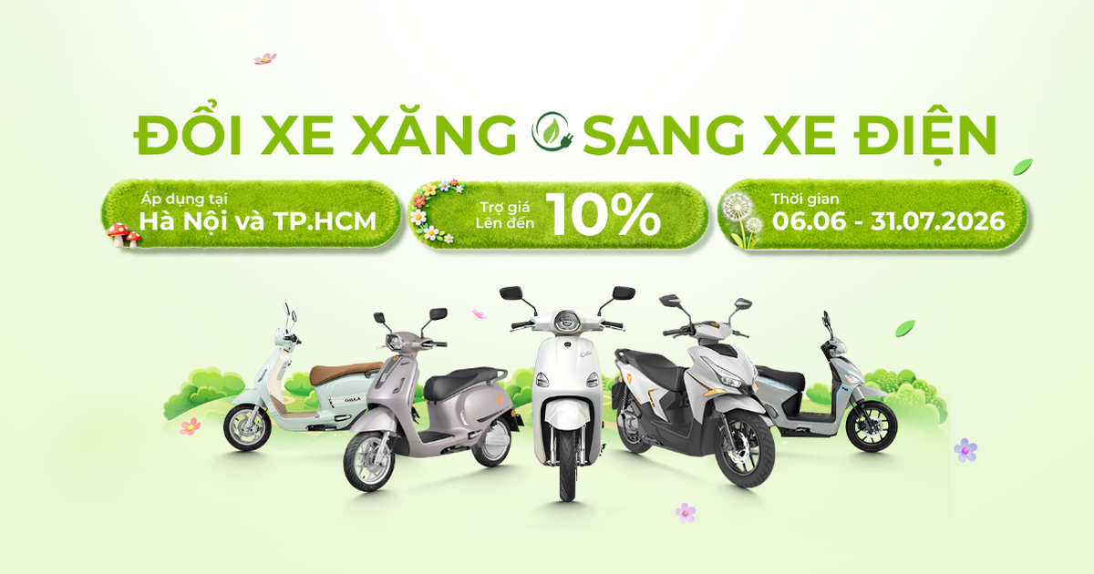 YADEA thúc đẩy chuyển đổi từ xe xăng sang xe điện, hỗ trợ người dùng Việt Nam