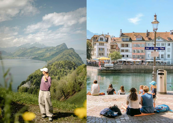Hồ Luzern Thụy Sĩ: Viên ngọc bích đẹp vô thực giữa lòng dãy Alps