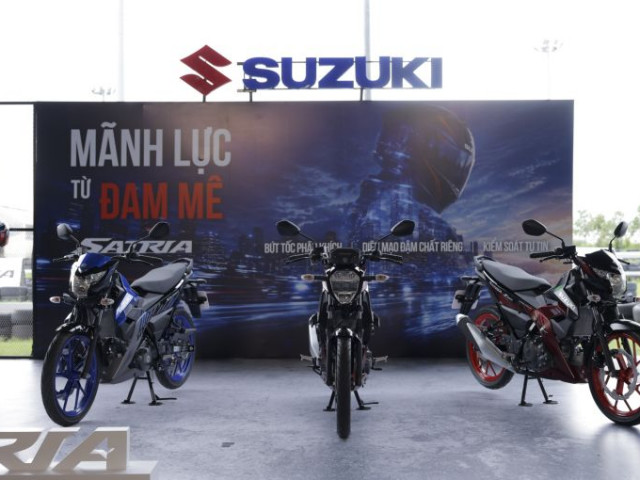 Suzuki New Satria ra mắt Việt Nam: Tinh chỉnh thiết kế, có ABS, khóa thông minh, giá từ 54,5 triệu đồng