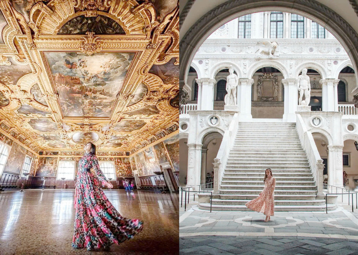 Cung điện Doge Ý: Tuyệt tác Gothic giữa lòng Venice cổ kính