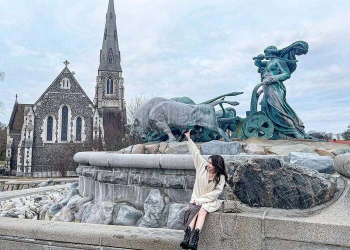Đài phun nước Gefion Đan Mạch: Biểu tượng huyền thoại giữa lòng Copenhagen