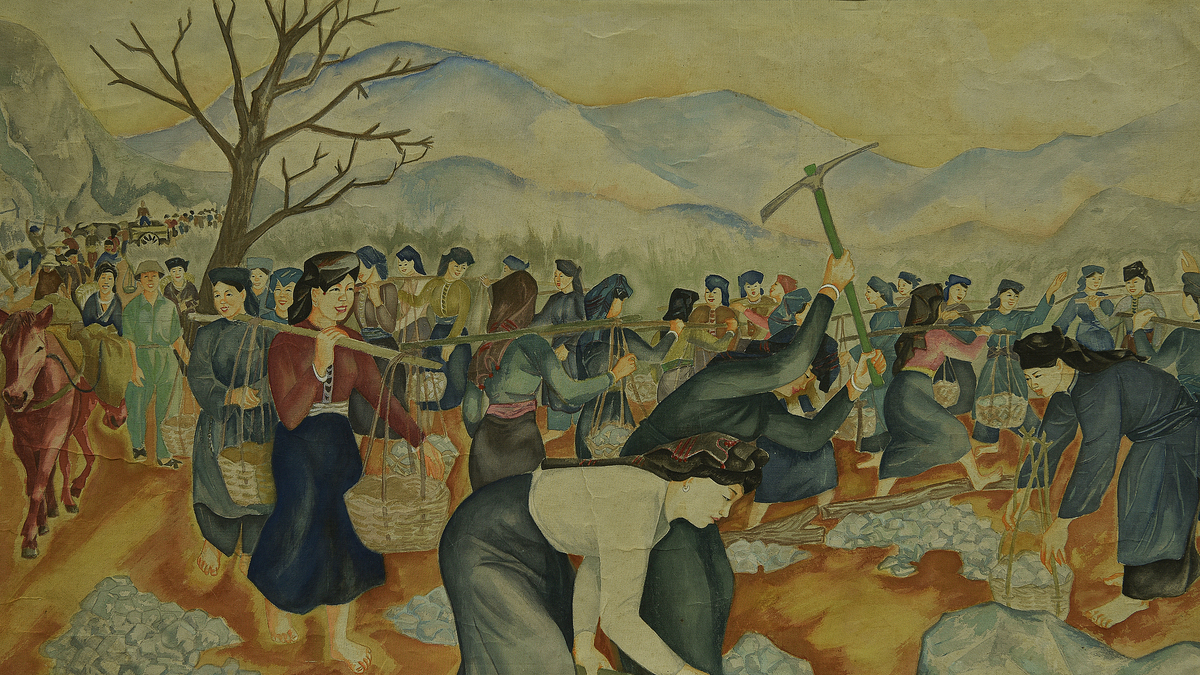 Không khí lao động kiến thiết đất nước thập niên 1950-1980